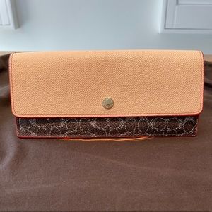 COACH leather wallet